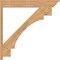 Ekena Millwork Merced Traditional Smooth Outlooker, Western Red Cedar, 7 1/2"W x 48"D x 48"H OUT08X48X48MRC01SWR - alternate 3